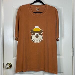 Vintage 90s A&W All American Food Rooty The Great Root Bear Mascot Promo Tee XL